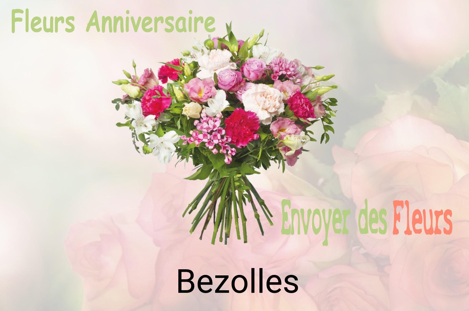 Bouquet de fleurs d’anniversaire livré à Bezolles